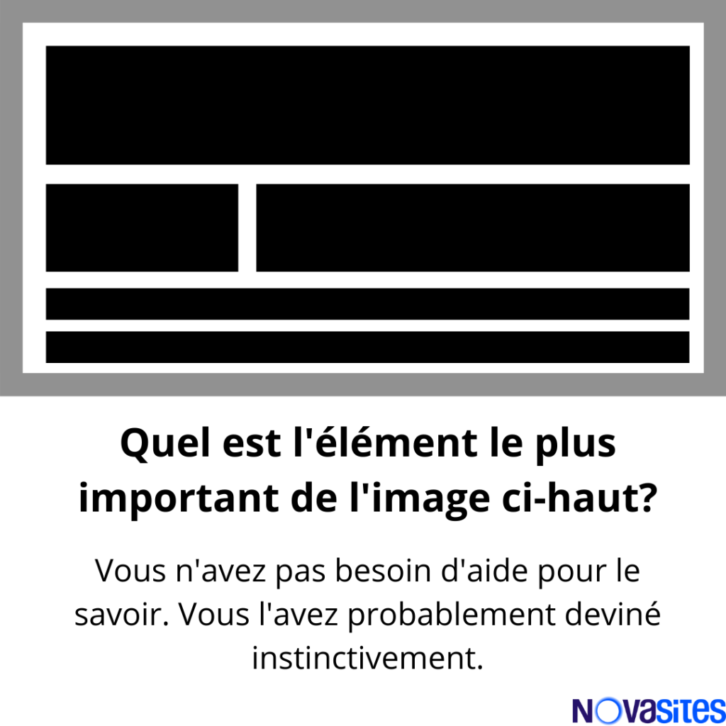 L'importance d’utiliser des éléments de différentes grosseurs 